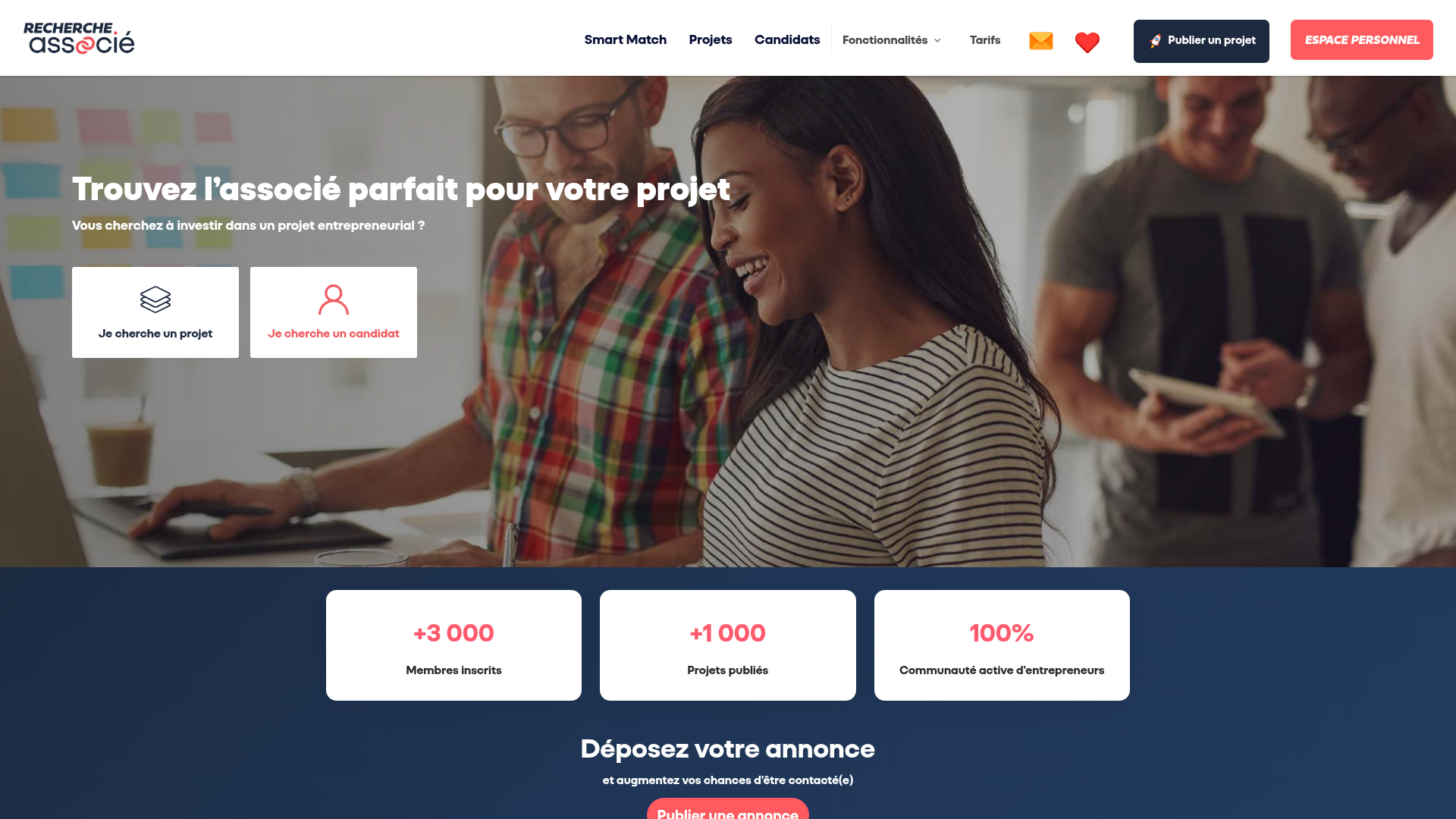 RechercheAssocié.fr